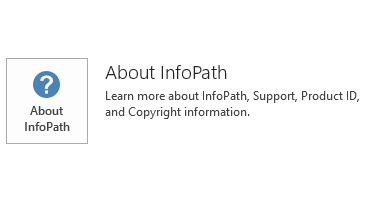 The screenshot for InfoPath MSI