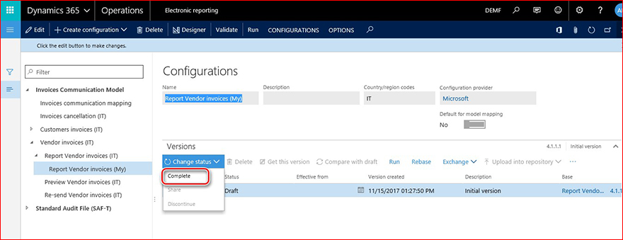 This image shows you how to download and setup GER configurations.
