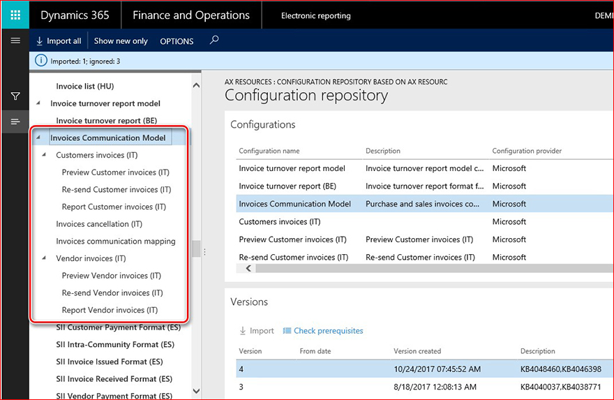 This image shows you how to download and setup GER configurations.