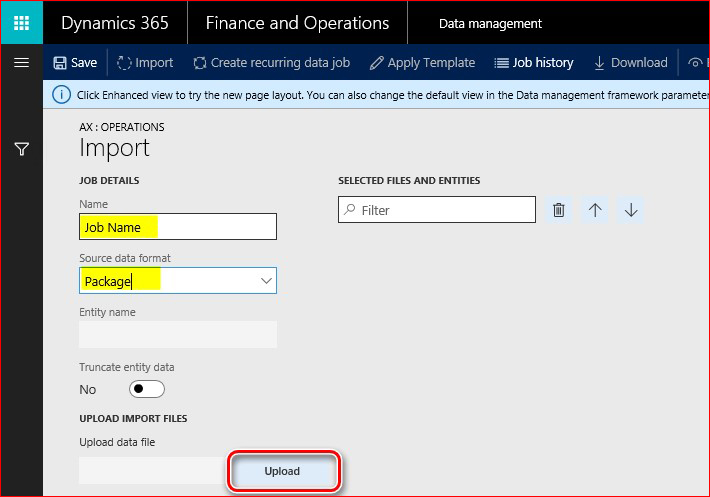 This image shows you how to setup the Electronic Messages functionality.