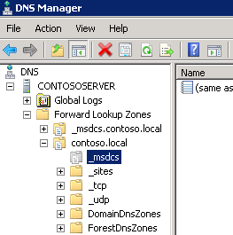 DNS Management Console