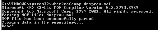 Mofcomp output