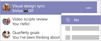 A group chat called Video script reviews is pinned