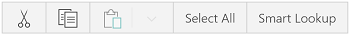 Edit menu