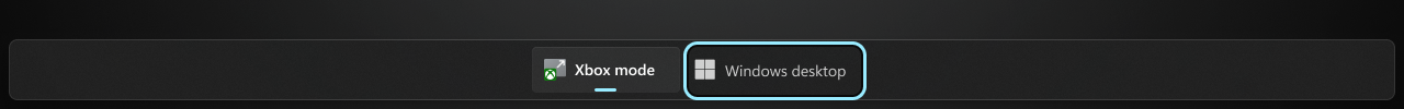 Task view Windows Desktop