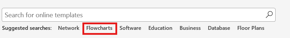 Screenshot of the flowchart command