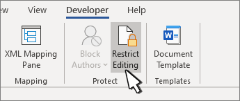 Restrict editing button
