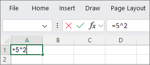 Screenshot that shows the formula is in the cell.