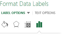 Format Data Labels Pane