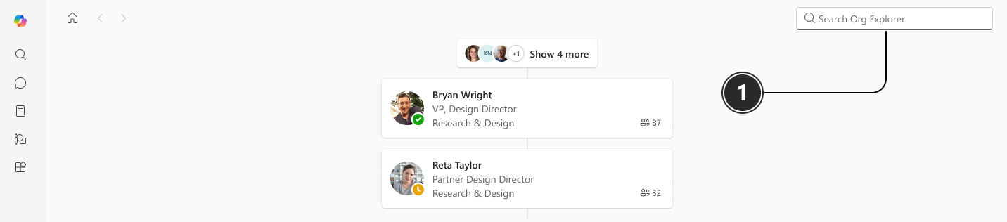 Org Explorer in Microsoft Copilot