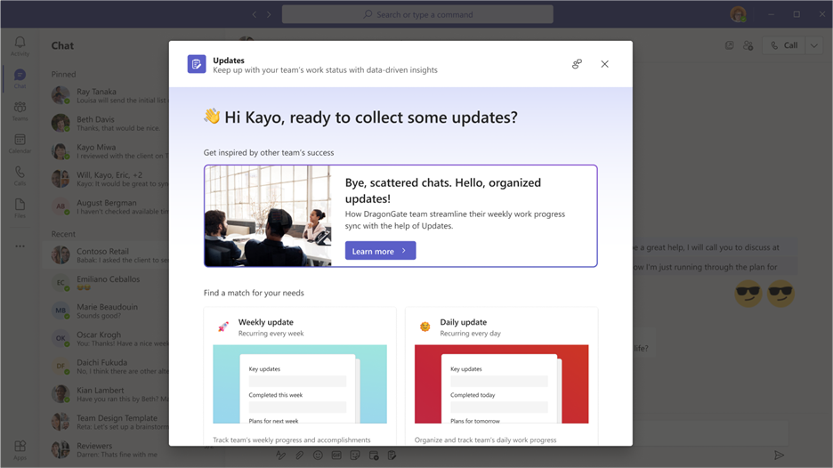 Image for Updates in Chat1