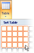 Table picker