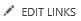 Editing links in Sharepoint wiki pages