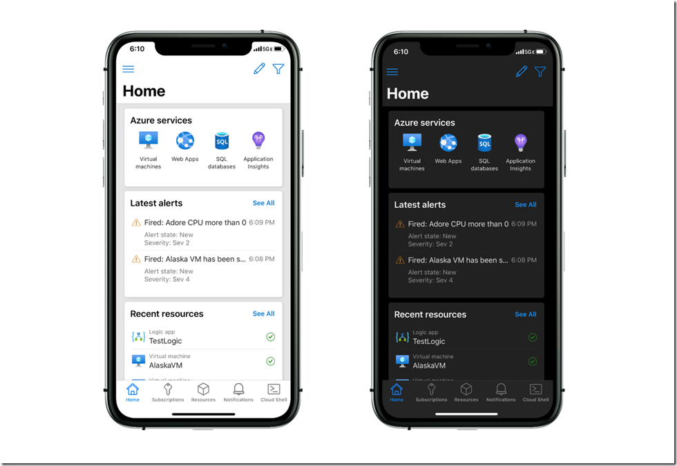 dark theme