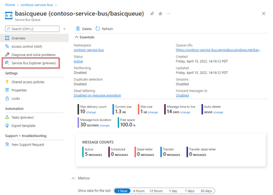 thumbnail image 2 of blog post titled 
	
	
	 
	
	
	
				
		
			
				
						
							Announcing Service Bus Explorer for Azure portal public preview