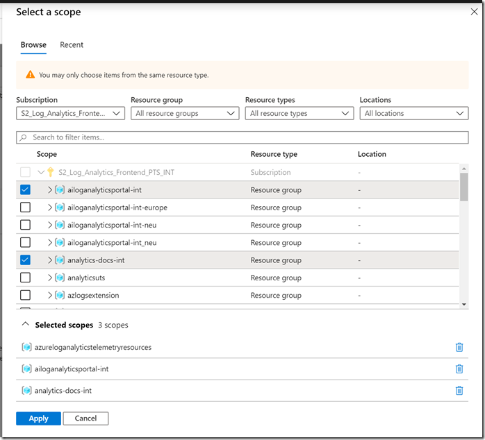Multi scope picker April 2020 Multi scope picker April 2020