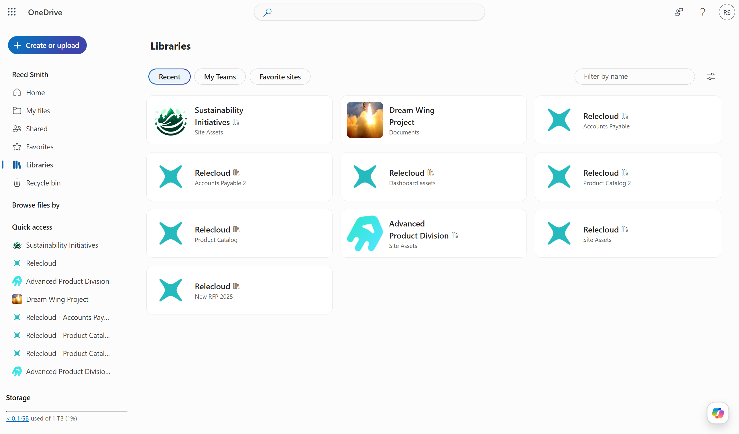 user settings