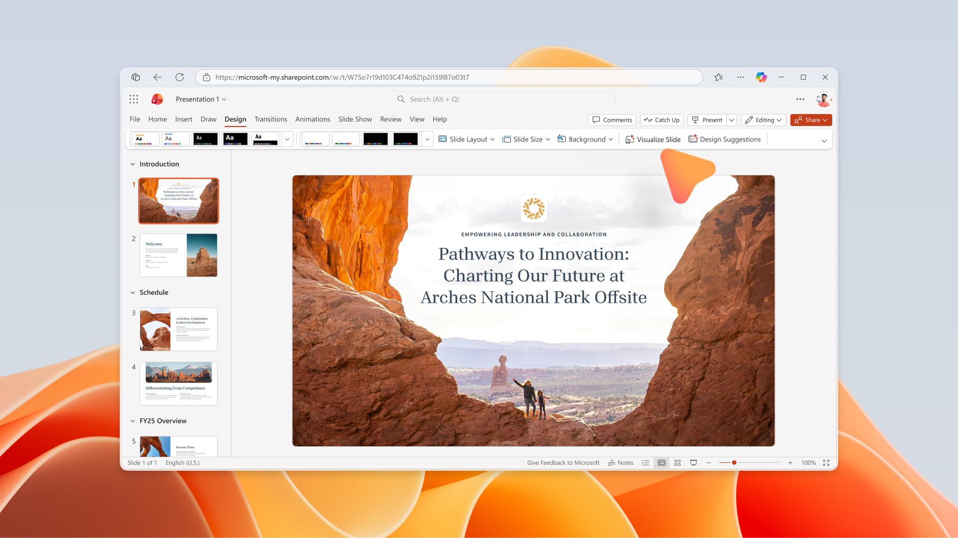 MC1419795: PowerPoint for the web Adds One‑Click Copilot Skills for Reviewing Presentations and Visualizing Slides 2 21242 1