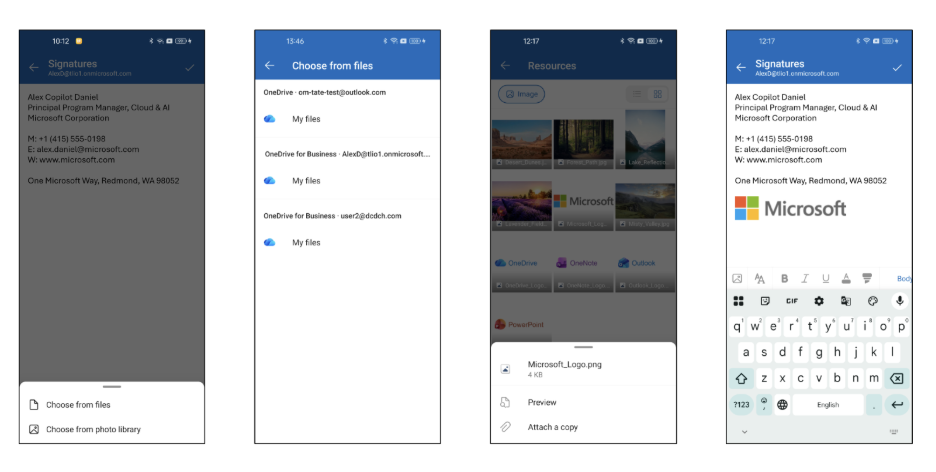 MC1437668: Outlook Mobile Adds OneDrive Image Support for Email Signatures 1 21393 1 onedrive sig