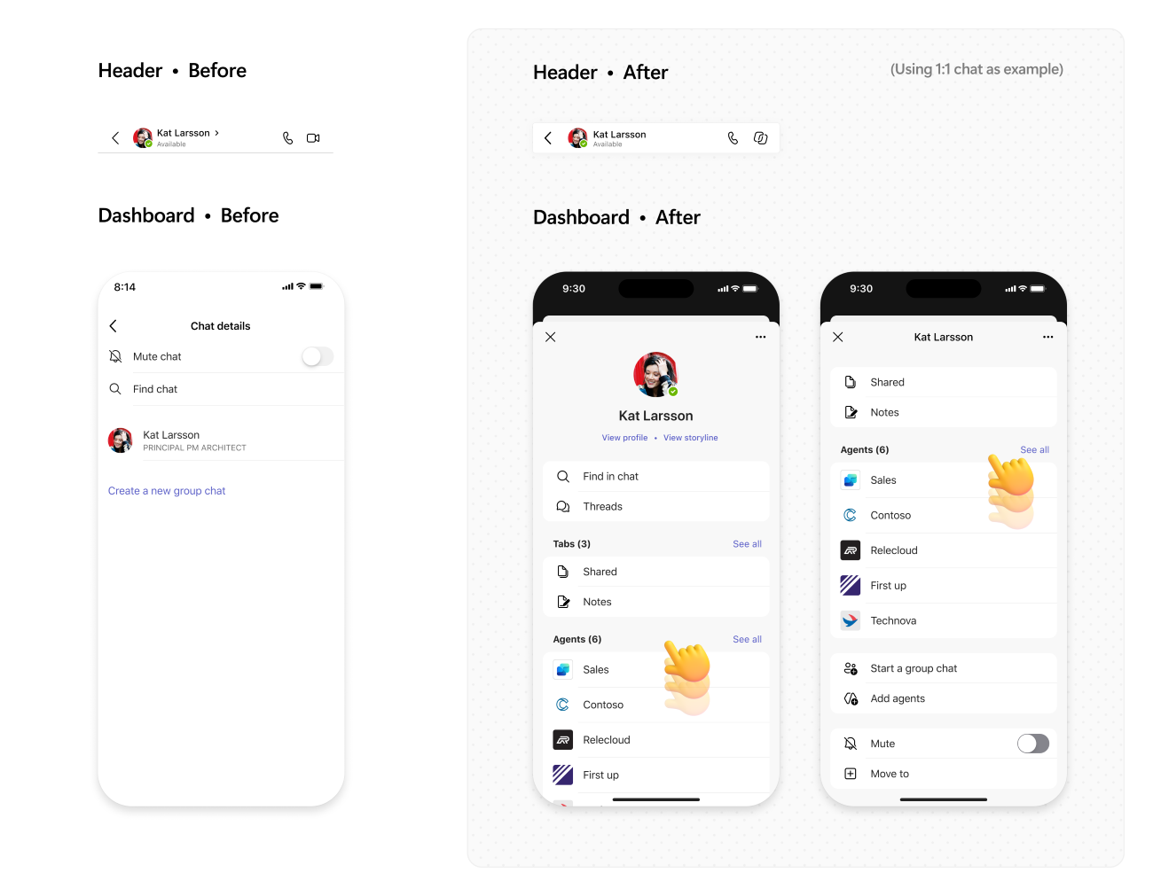 MC1467357: Microsoft Teams Mobile Gets Redesigned Header and Dashboard for Chats and Channels 1 21544