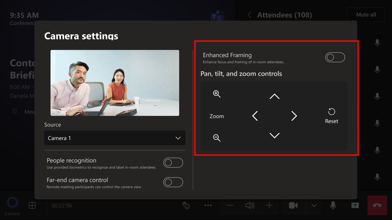 user controls