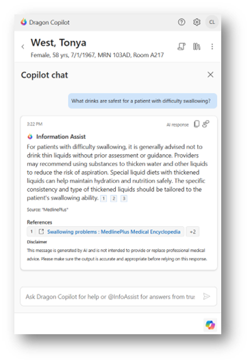 information assist.