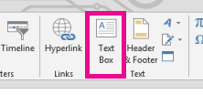 Click Text Box.