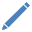 Blue pencil