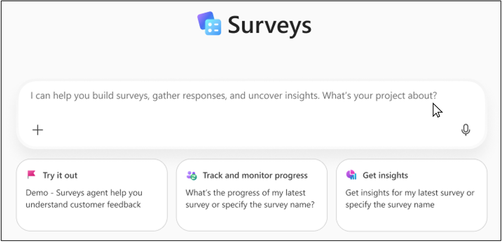 Surveys Agent home