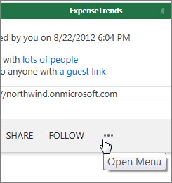 Open Menu