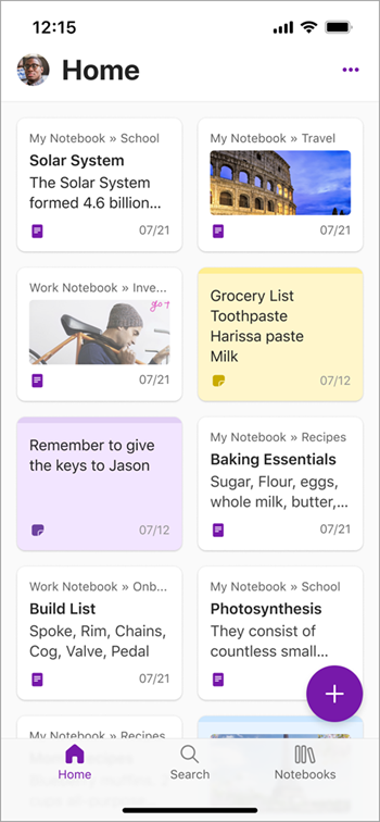 OneNote for iPhone screenshot one version three.png