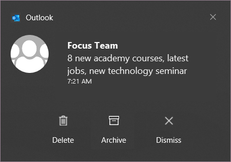 Windows notice changed