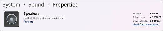 Find the speaker you want to rename in Teams.