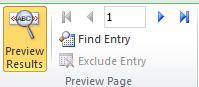 Catalog preview group