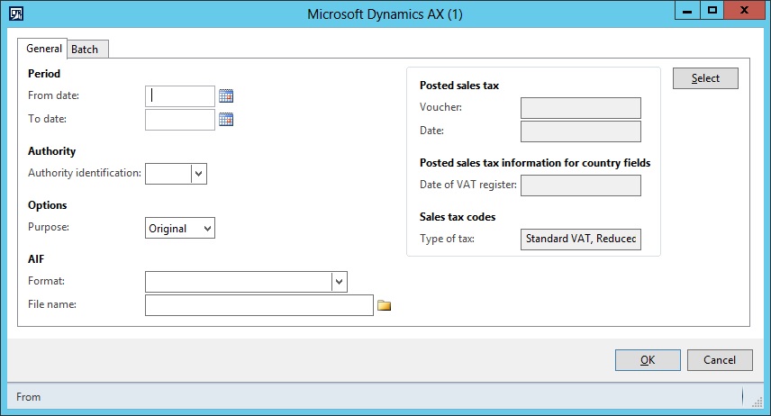 Create report