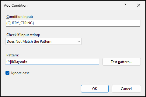 Add-condition