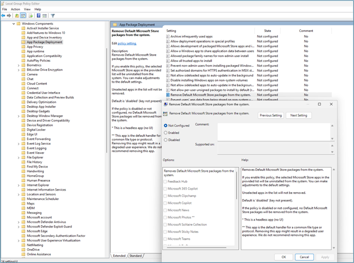 App Package Deployment