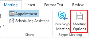 SkypemeetingOption