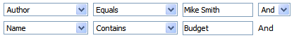 Adv Search - Add properties