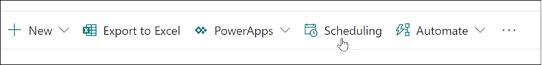Scheduling Live Page