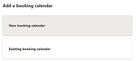 Add a booking calendar