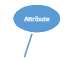 The Primary Key Attribute shape.
