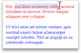 Select formatted text