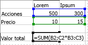 Fórmula de matriz que produce un único resultado