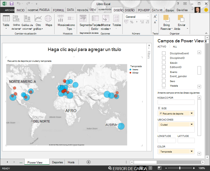 Crear una visualización de mapas