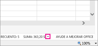 Personalizar barra de estado