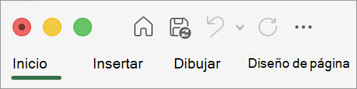 Herramientas de acceso rápido de Office2016 para Mac