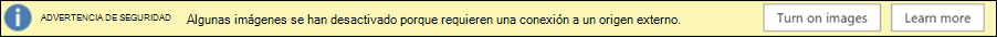 Advertencia de seguridad