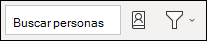 Elementos del menú Buscar