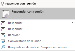 Usar ¿Qué desea hacer para encontrar los elementos de menú
